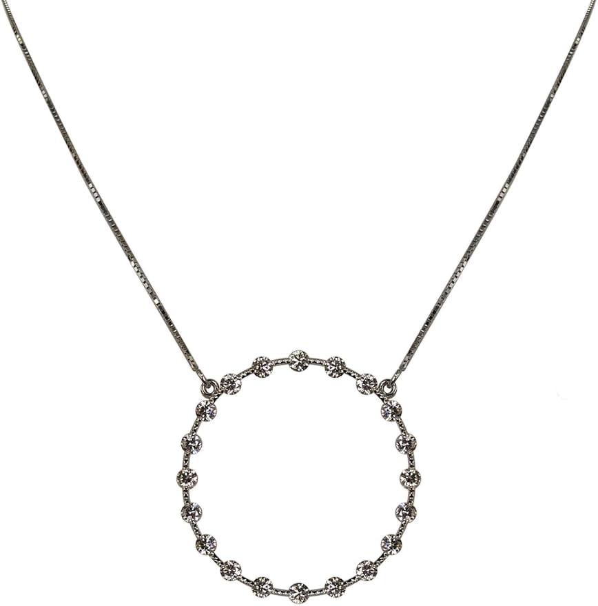 Generic Drew Pietrafesa, Round Diamond Necklace
