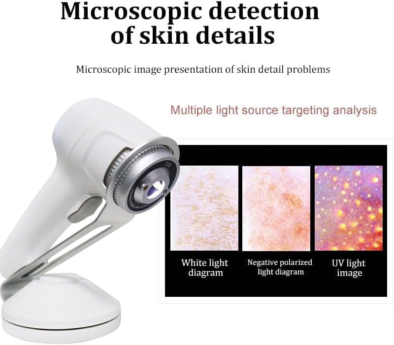 13.3 inch 3D professional skin analyzer, artificial intelligence facial skin analyzer, 38 million 8 spectrum facial moisture analyzer for health and skin care in beauty salons Image 3