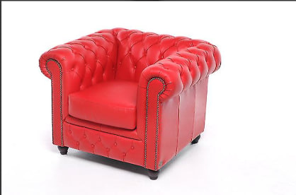 Chesterfield Original Rood 1+2 zits Image 2