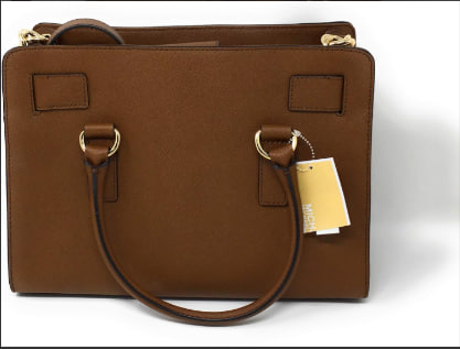 MICHAEL KORS Hamilton East West Saffiano Leather Satchel bag Image 2