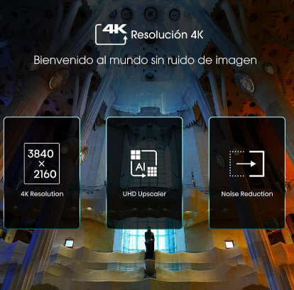 Hisense 55A6EG 2022 Series - Smart TV4K UHD con Dolby Vision HDR,DTS VirtualX, Freeview Play, Alexa Built-in, Bluetooth (2022), Negro (Black), 55 Pulgadas Image 2