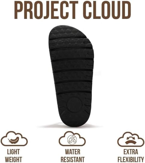 Project Cloud Genuine Leather Platform Shoes for Women - Memory Foam Arch Support Cork Insole Casual Shoes and Slippers 2025 (Benton Chunky) Image 3