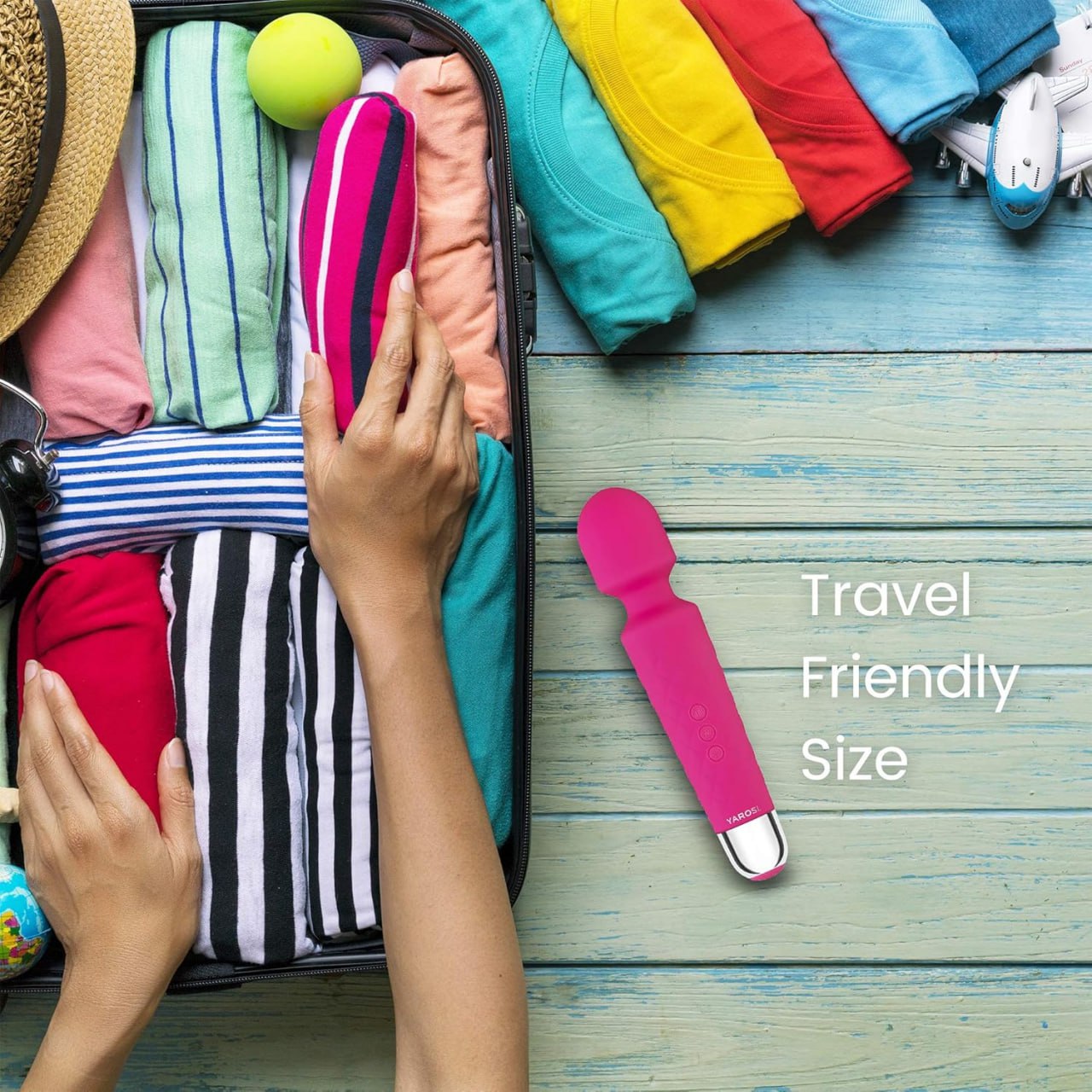 Yarosi Wand Mini Massager, No Model, 1 Pack, 1 Image 4